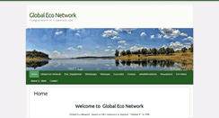 Desktop Screenshot of globaleco.org